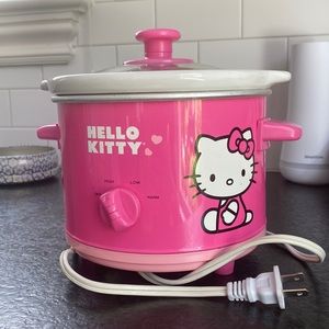 🎀RARE HELLO KITTY CROCK POT EUC🎀